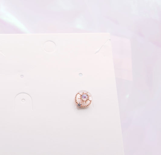 Magic Sun Planet Cute Korean Ear Piercing