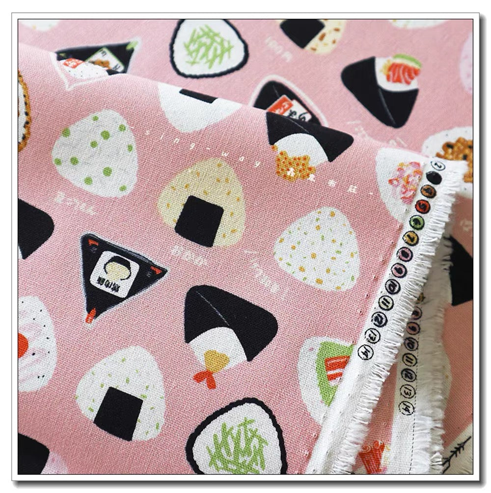 Pink Onigiri Tote Bag
