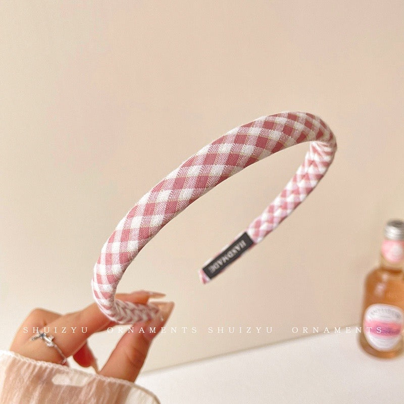 Korean Style Sweet Pinky Dark Red Headband - 5 colors