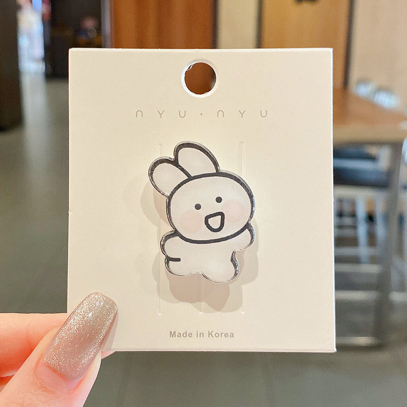 Cute Korean Style Cartoon Brooch Lapel Pin