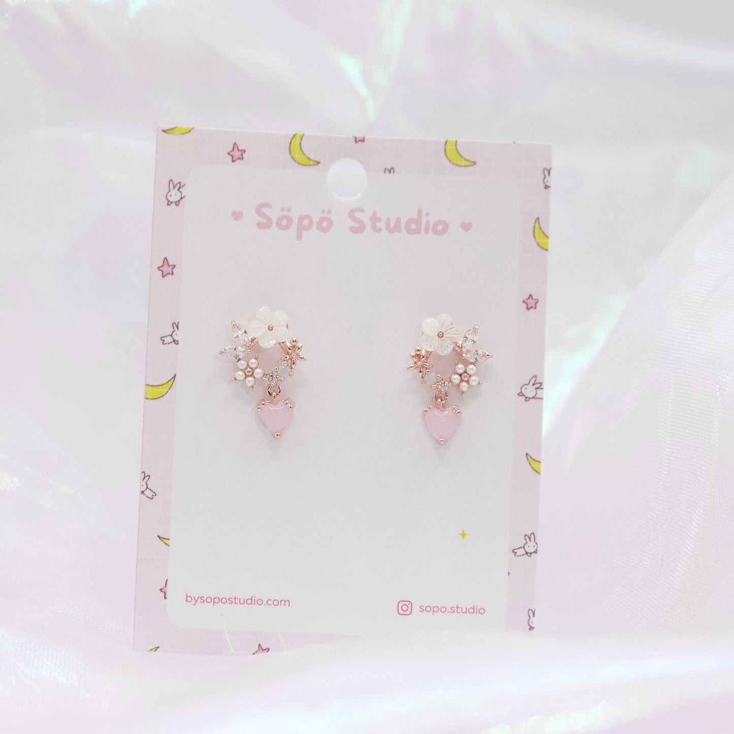 Sakura Petal Earrings
