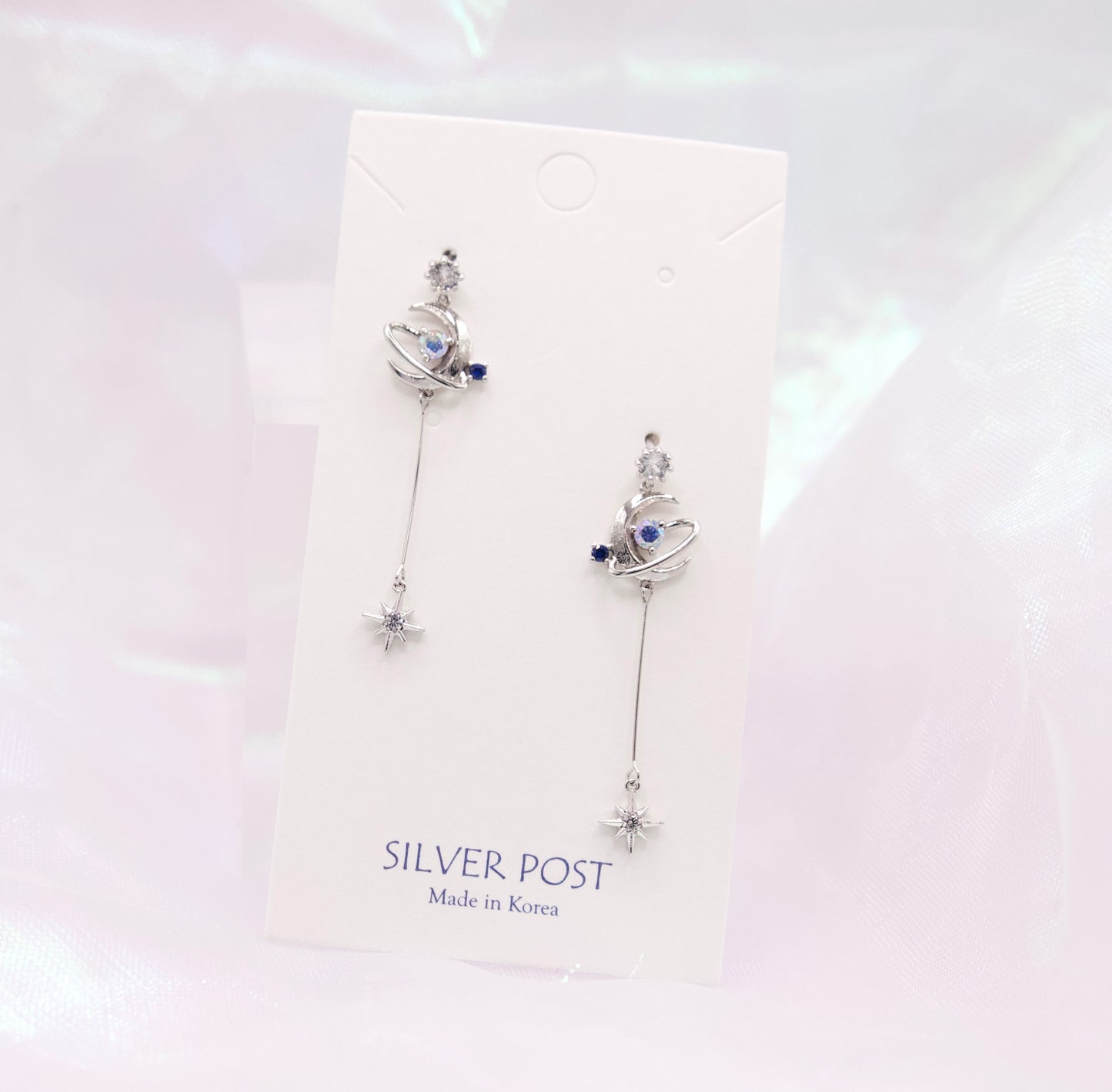 Moon Planet Magical Dainty Style Dangle Earrings