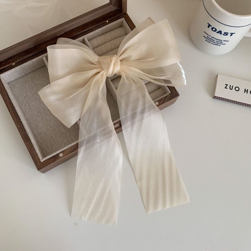 Korean Style Bow Knot Hair Clips Spring Version - 3 colors