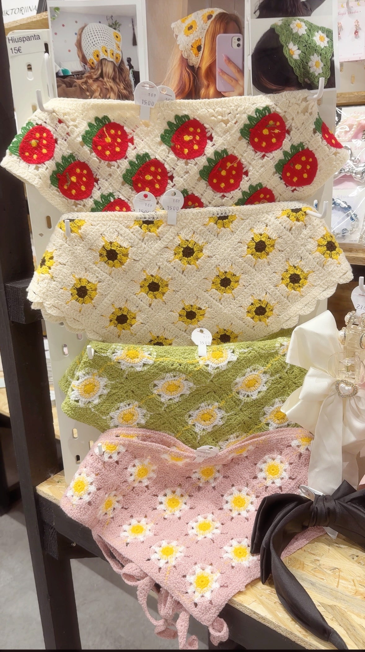 Crochet Triangle Head Scarf