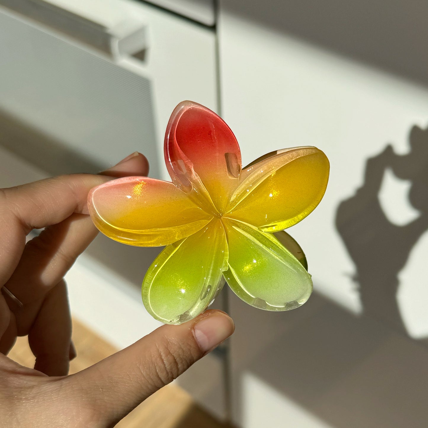 Summer Jelly Flower Hair Claws - 11 colors