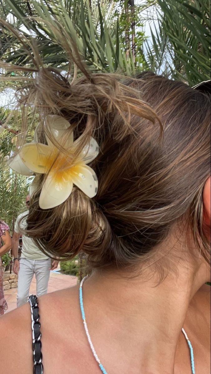 Summer Jelly Flower Hair Claws - 11 colors
