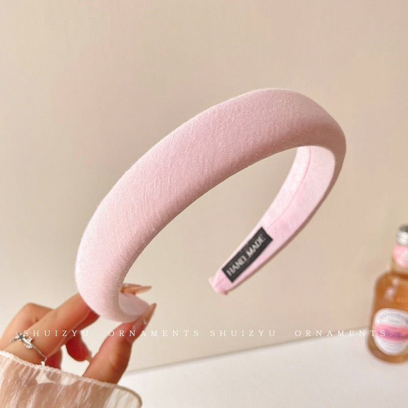 Korean Style Sweet Pinky Dark Red Headband - 5 colors