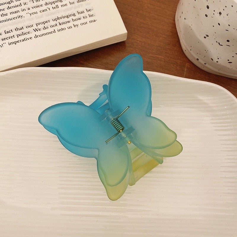Cute Magical Butterfly Ombre Hair Claws - 5 colors