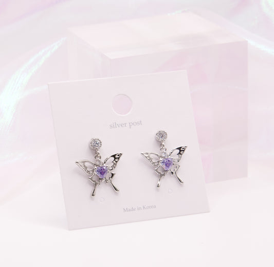 Magic Elegant Butterfly Stud Earrings