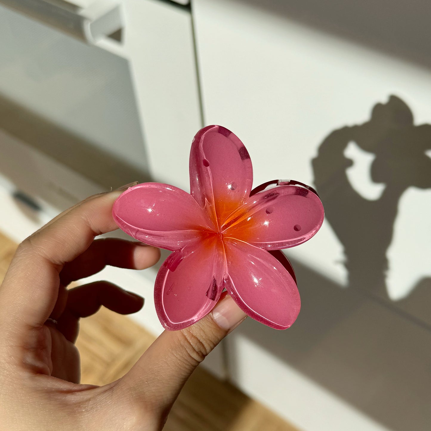 Summer Jelly Flower Hair Claws - 11 colors