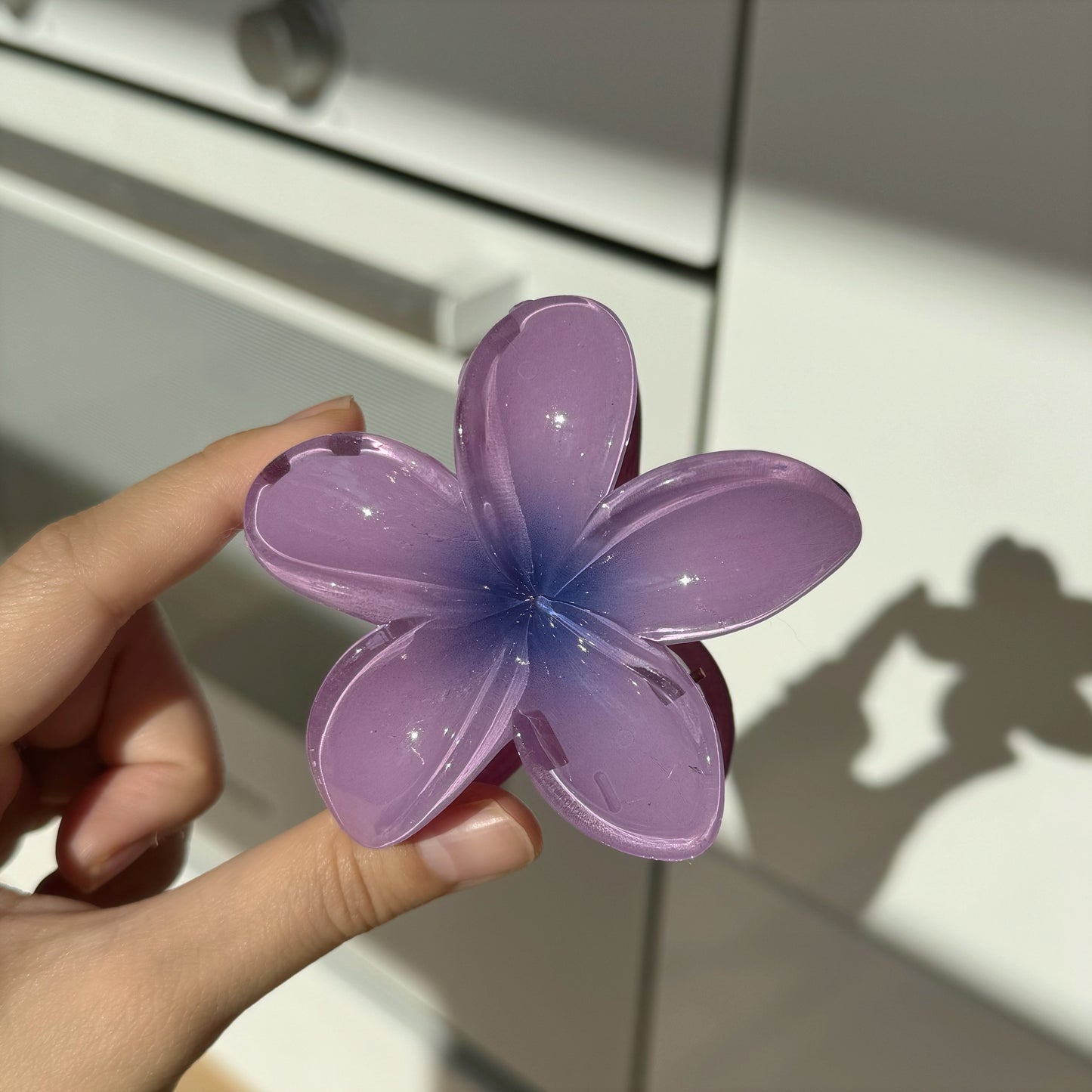 Summer Jelly Flower Hair Claws - 11 colors