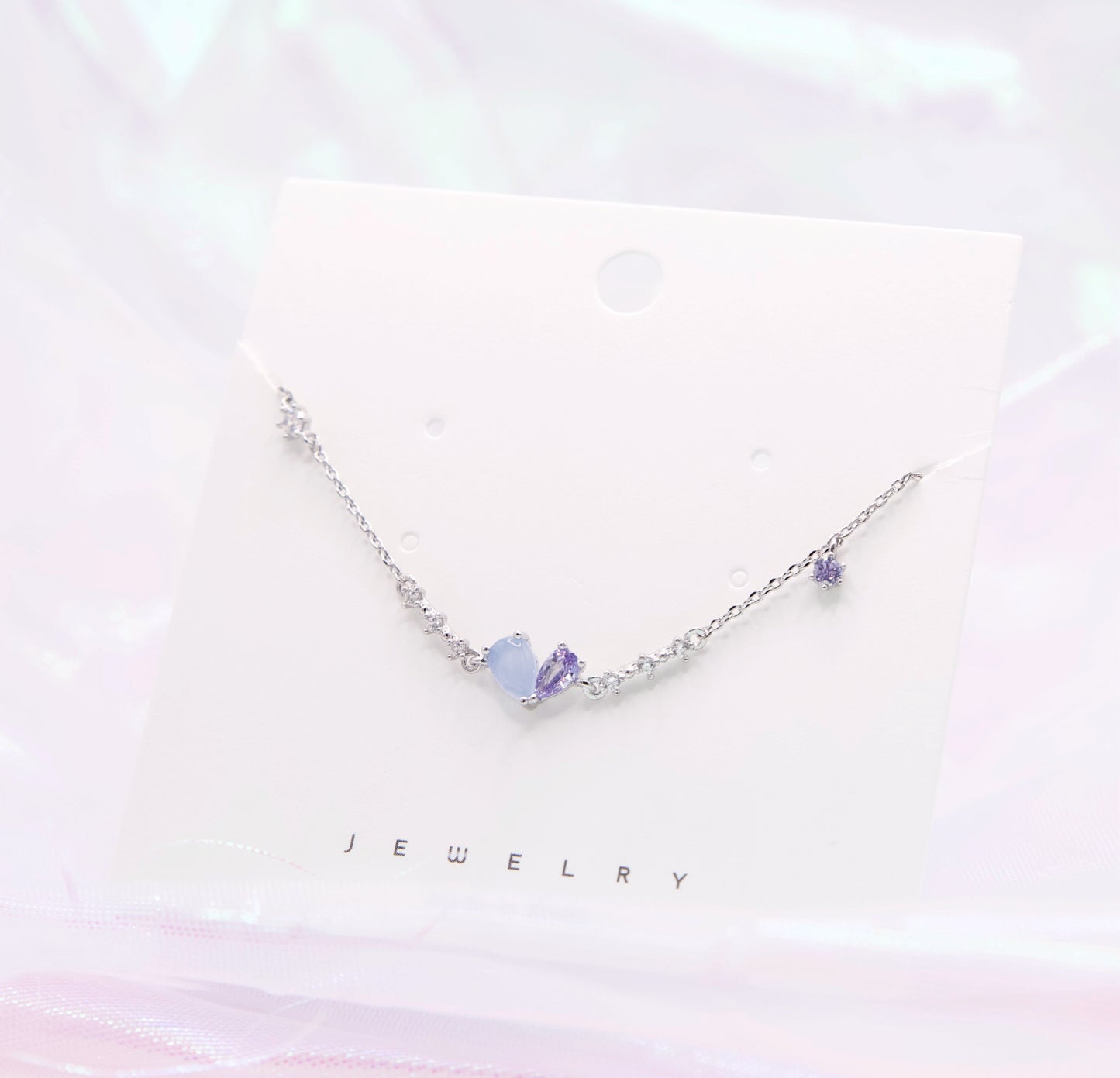 Heart Crystal Korean Dainty Style Bracelets - 3 colours
