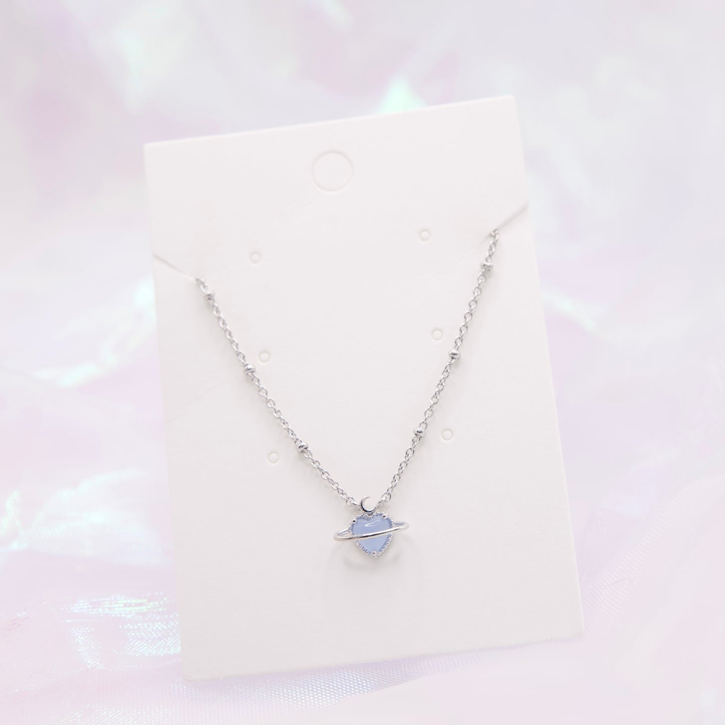 Korean Pastel Heart Charming Sweet Necklace