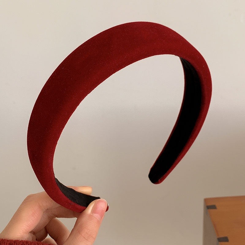 Korean Style Sweet Pinky Dark Red Headband - 5 colors