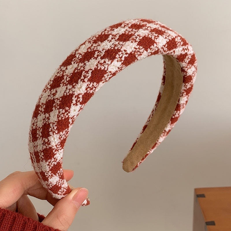 Korean Style Sweet Pinky Dark Red Headband - 5 colors