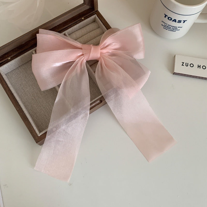 Korean Style Bow Knot Hair Clips Spring Version - 3 colors