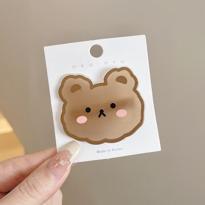 Korean Cute Bunny Tulip Bear Hair Pin