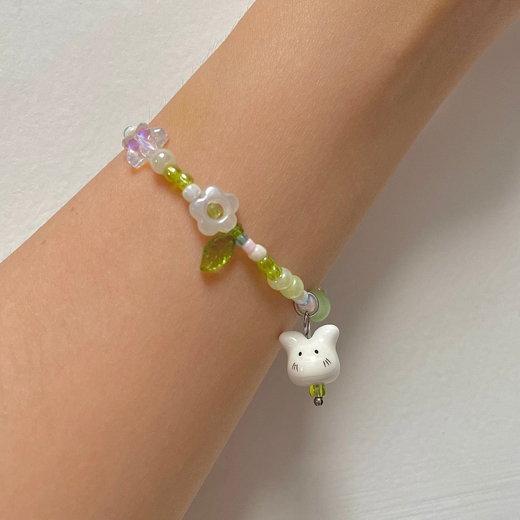 Handmade Magical Forest Ghibli Inspired Bracelet