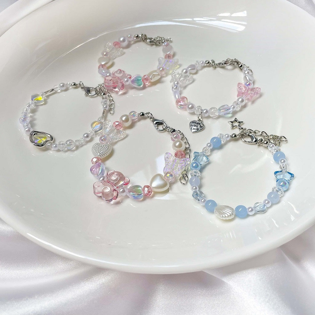 Handmade Sweet Summer Pastel Cute Bracelet