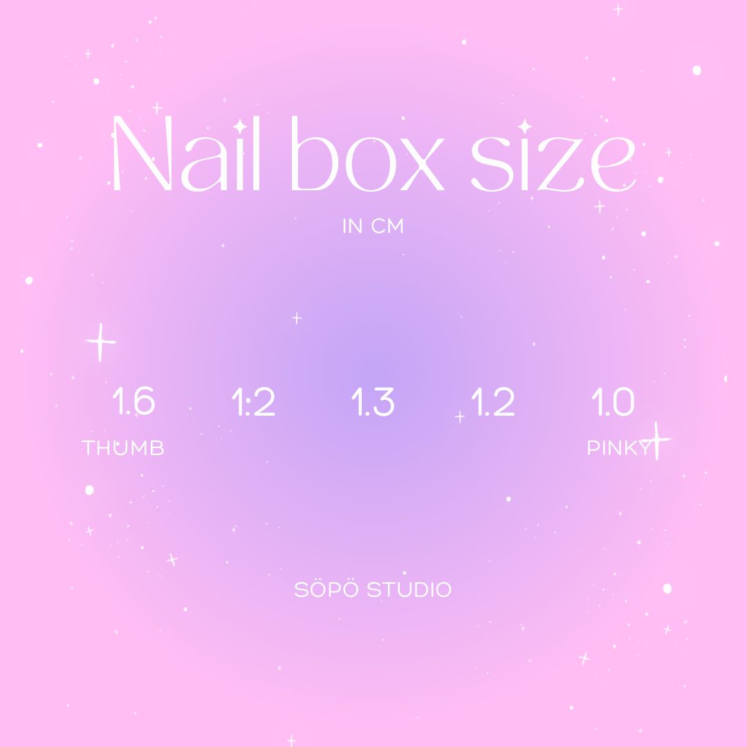 Summer Beach Cute Handmade Press-on Nails