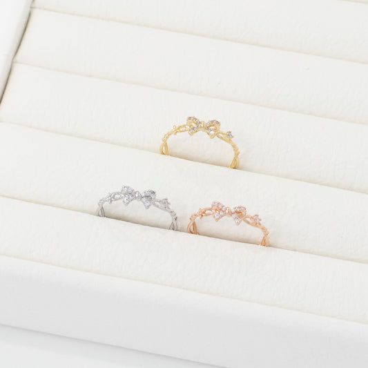 Petit Ribbon Rings - 2 colors