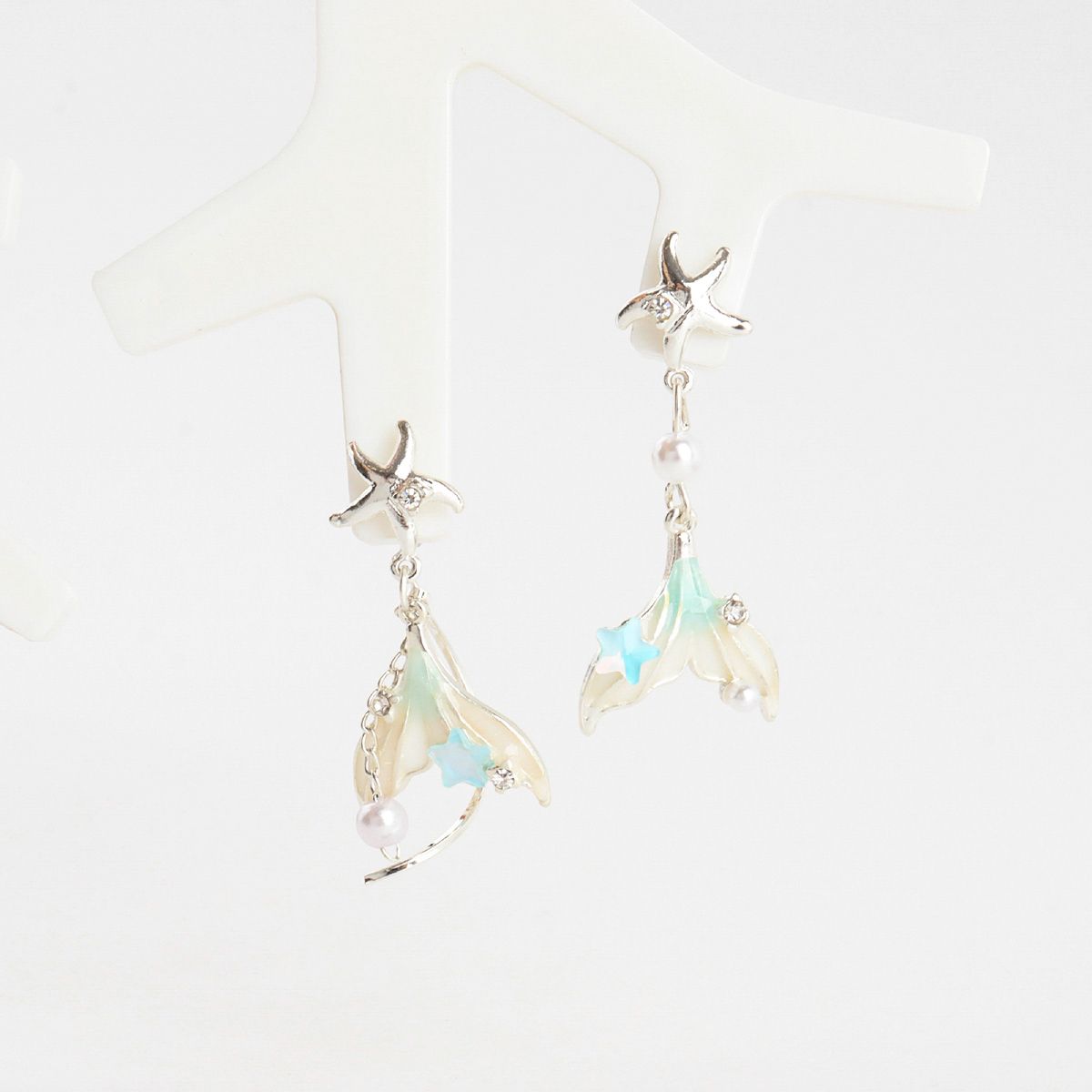 Magical Fairy Mermaid Dangle Earrings