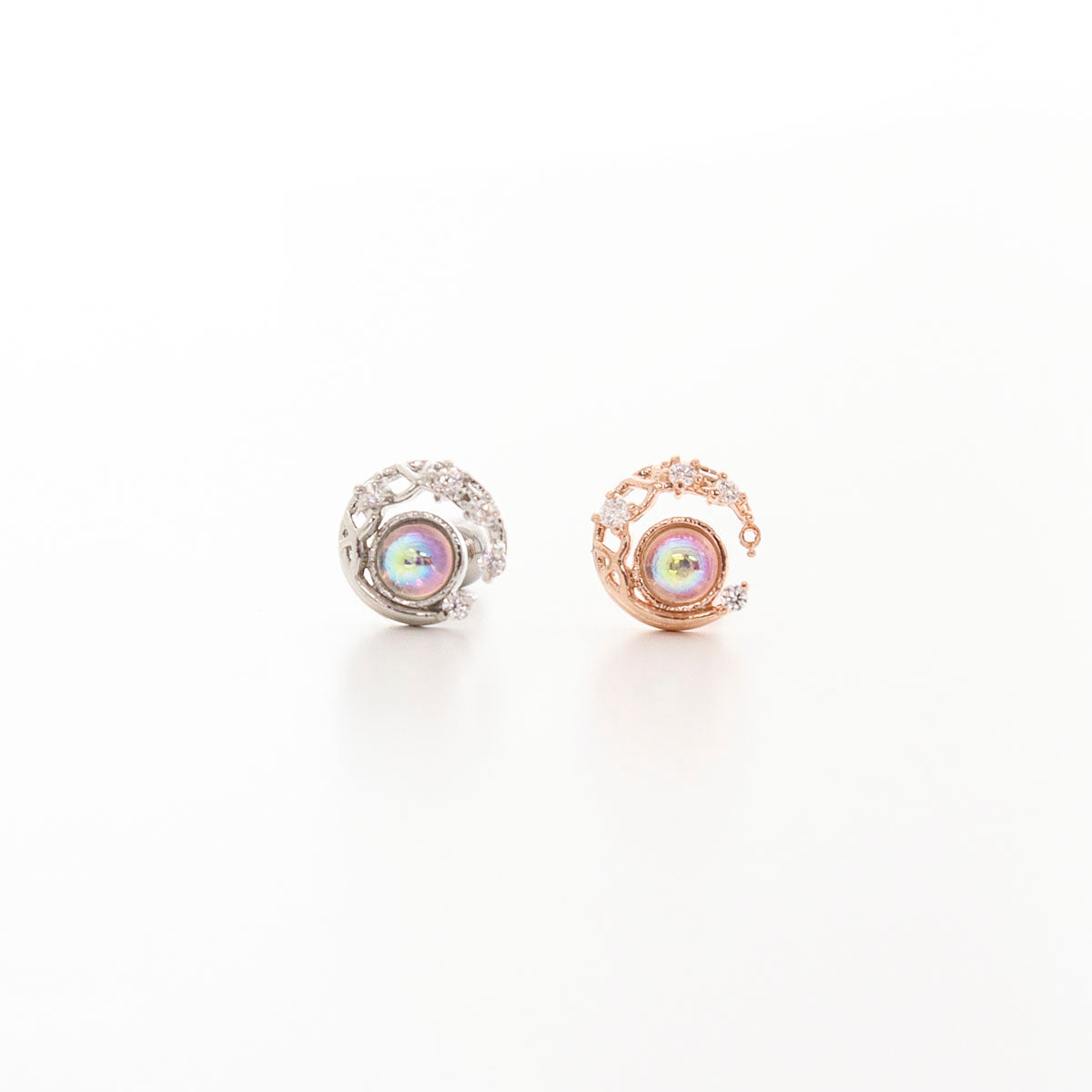 Opal Moon Dainty Style Korean Ear Piercing
