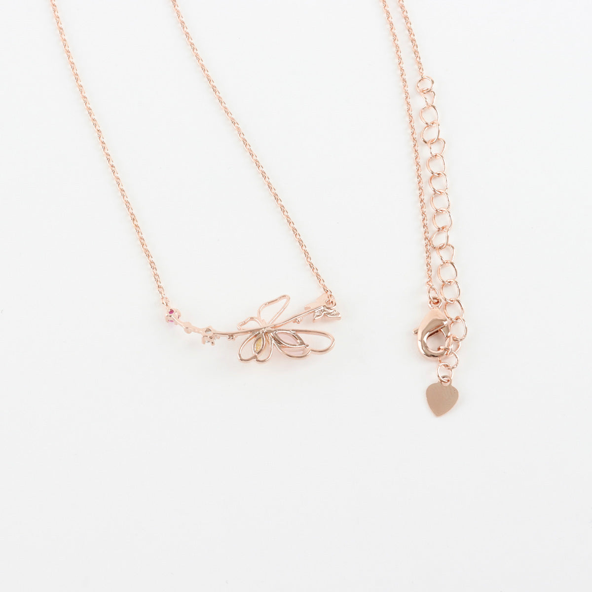 Cute Butterfly Elegant Style Korean Necklace - Made in Korea