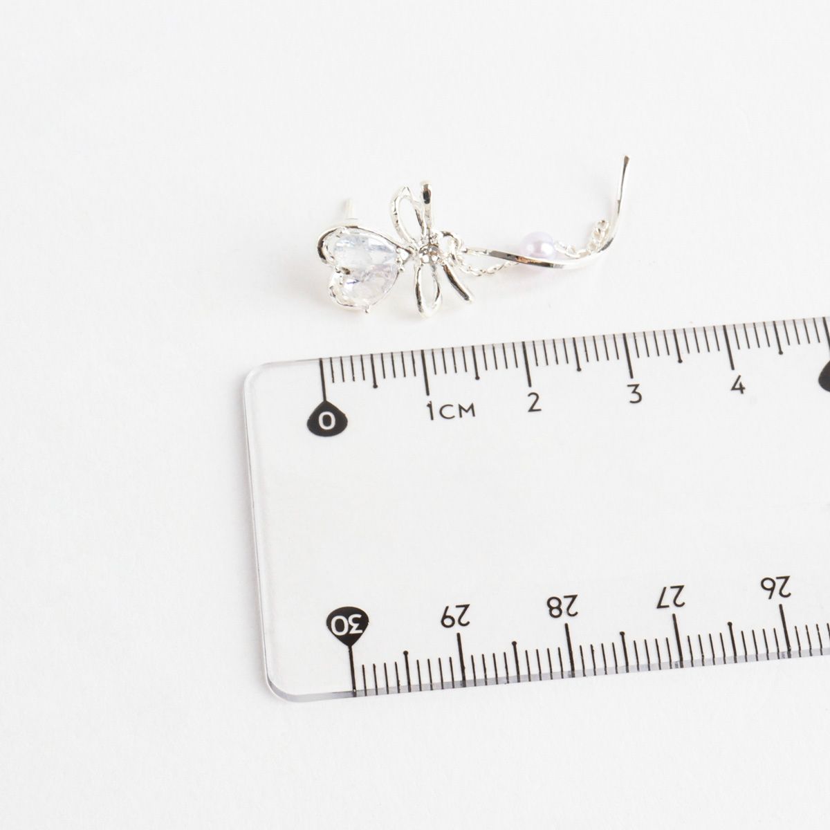Fairy Heart Dangle Korean Dainty Style Earrings