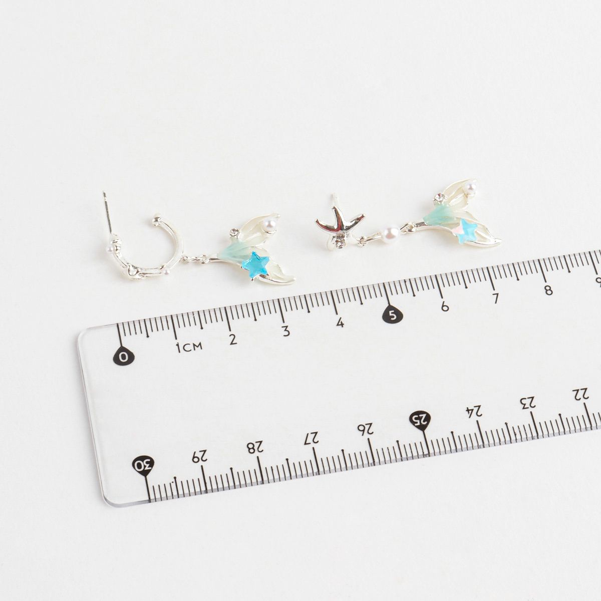 Magical Fairy Mermaid Dangle Earrings