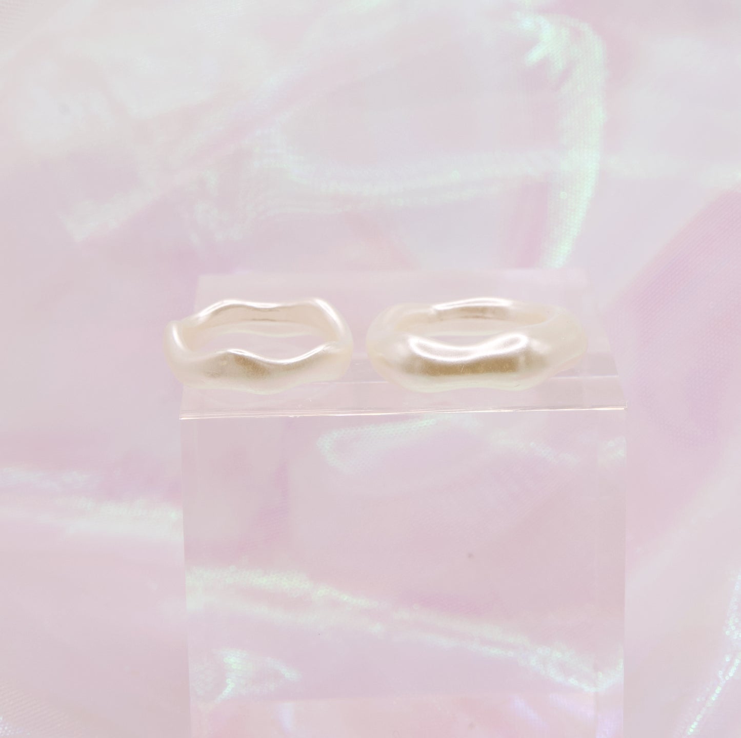 Korean Acrylic Summer Ring Set