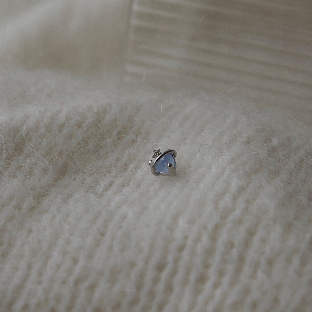 Heart Orbit Piercing
