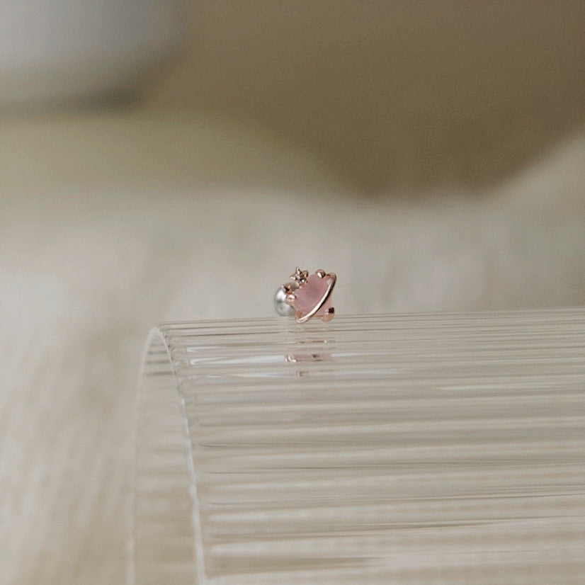Heart Orbit Piercing