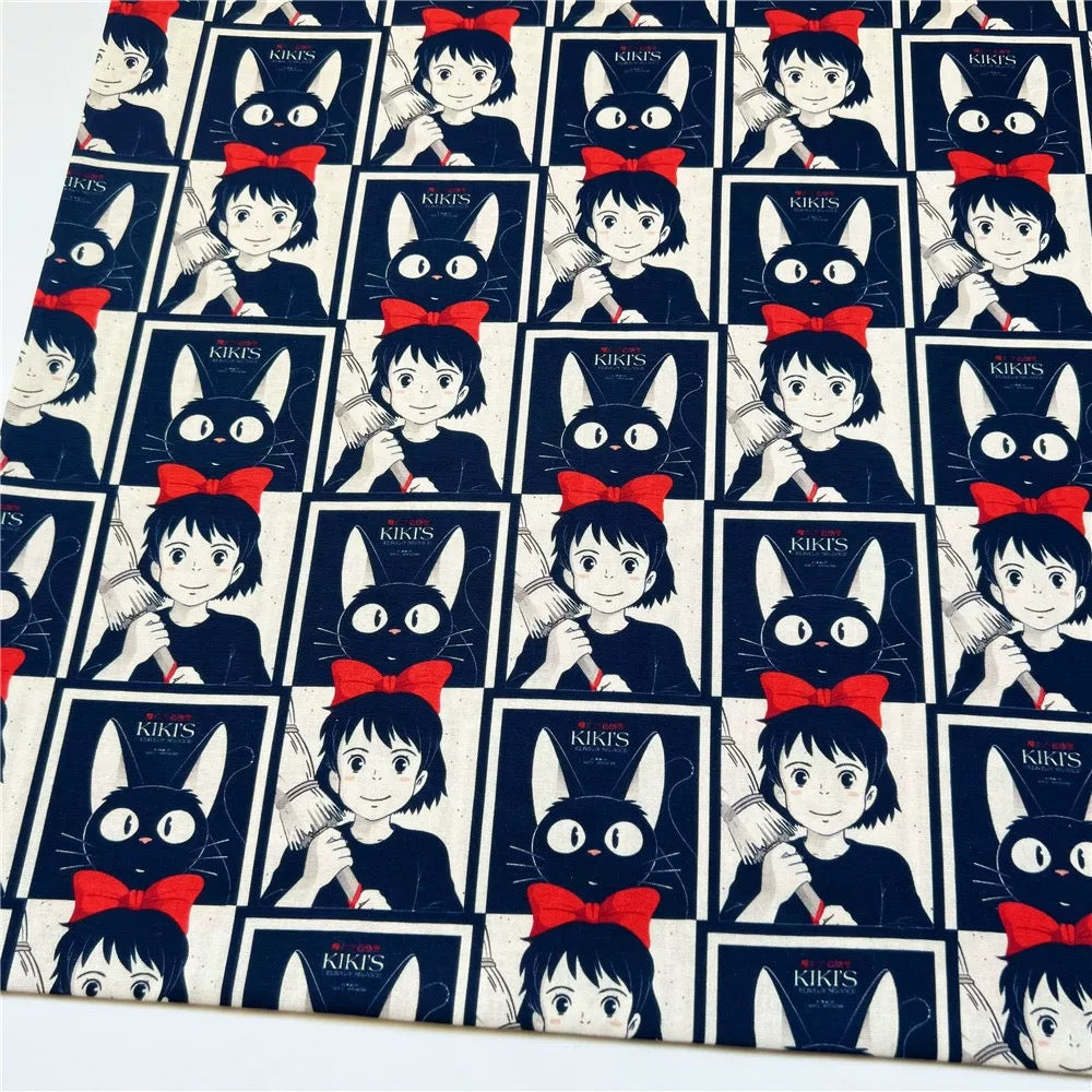 Kiki Delivery Service Pattern Tote Bag