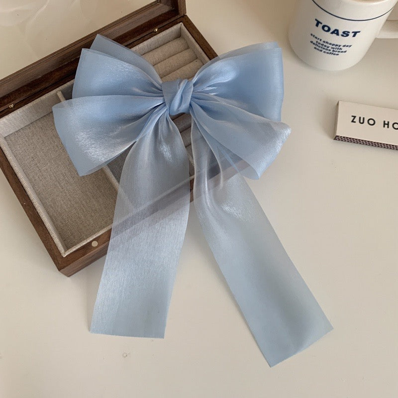 Korean Style Bow Knot Hair Clips Spring Version - 3 colors