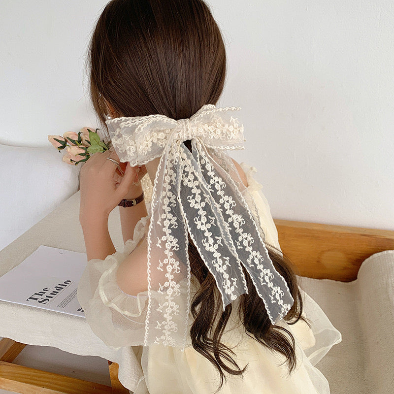 Lace Sweet Bow Hair Clip