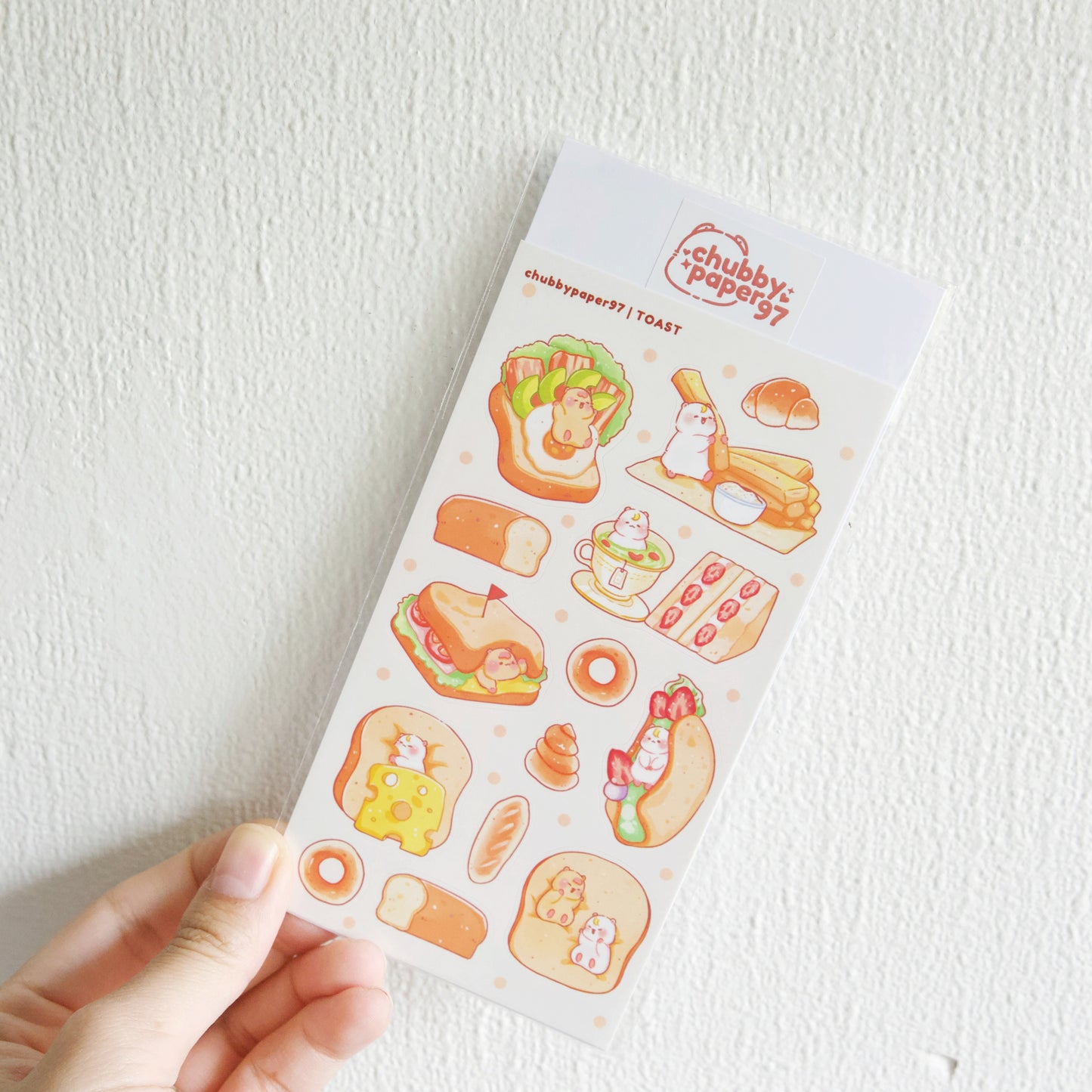 Toast Sticker Sheet