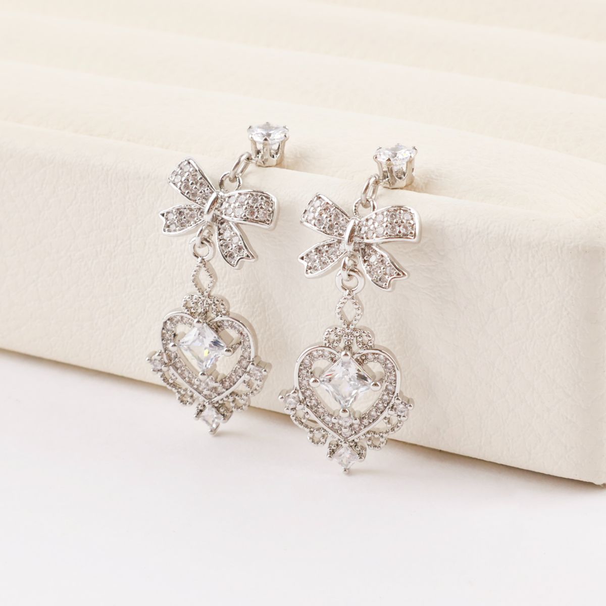 Sailor Moon Crystal Heart Magical Cute Dangle Korean Dainty Style Earrings