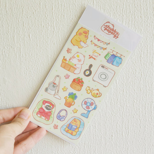 Sweet Home Sticker Sheet