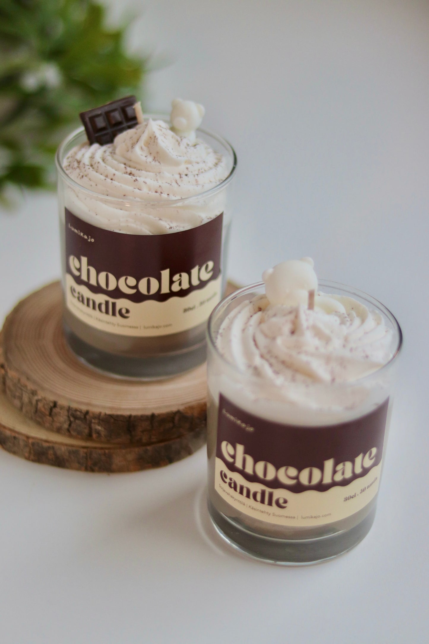 Chocolate Coffee Milkshake Candle - Handmade in Finland