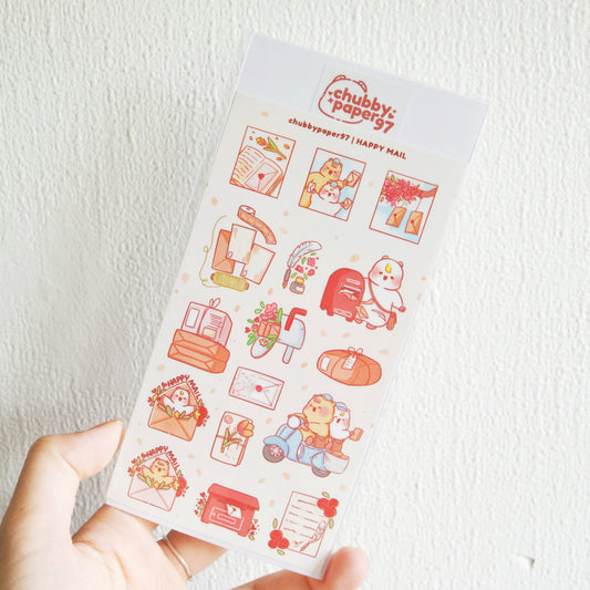 Happy Mail Sticker Sheet