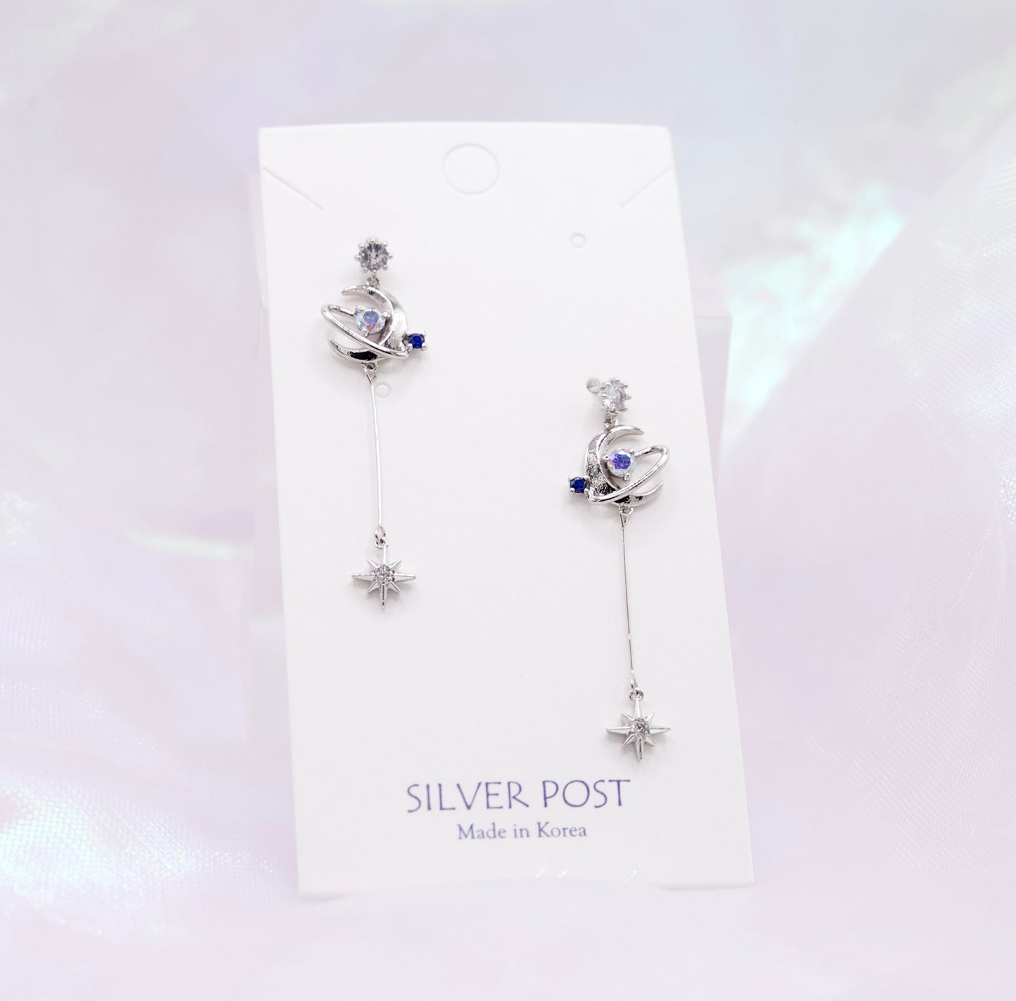 Moon Planet Magical Dainty Style Dangle Earrings