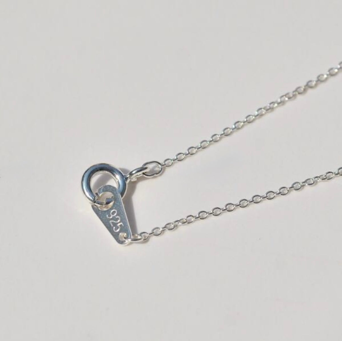 Sterling Silver Natural Stone Royal Romance Elegant Korean Necklace - Agate/Rose Quartz Stone