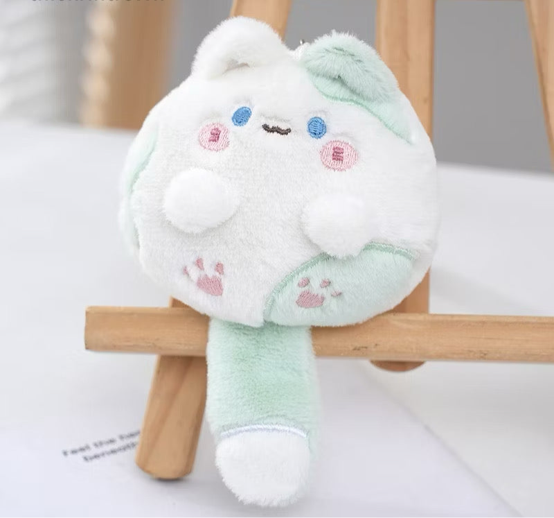 Cute Chubby Cat Plushy Keychain