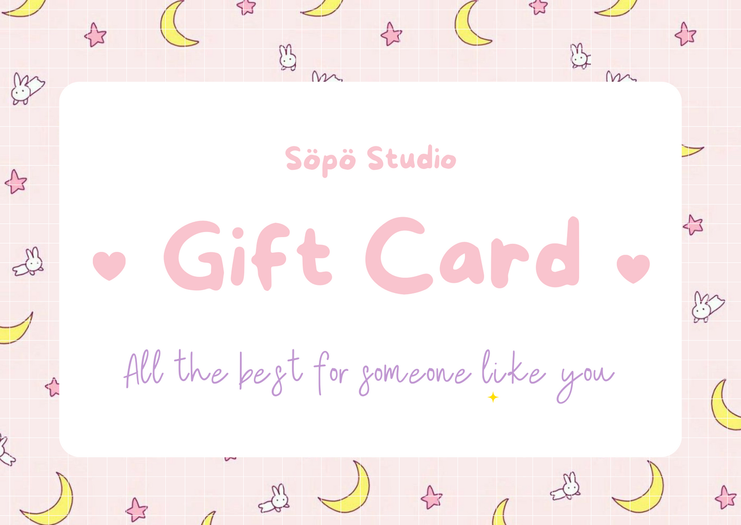 Söpö Studio Gift Card