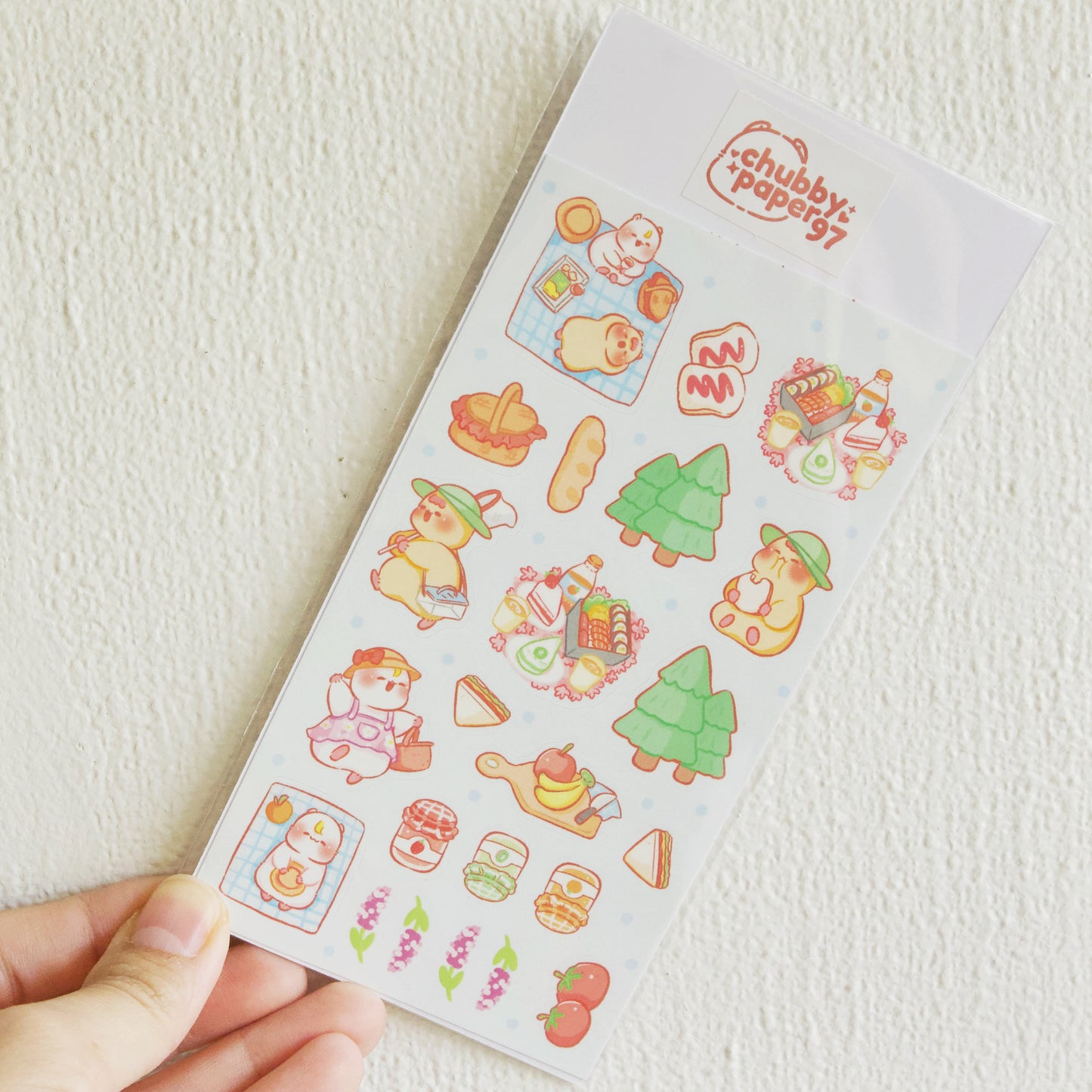 Camping Sticker Sheet