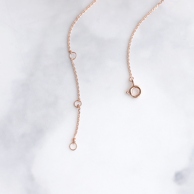 Silver 925 Crystal Heart Elegant Korean Necklace - 2 colors