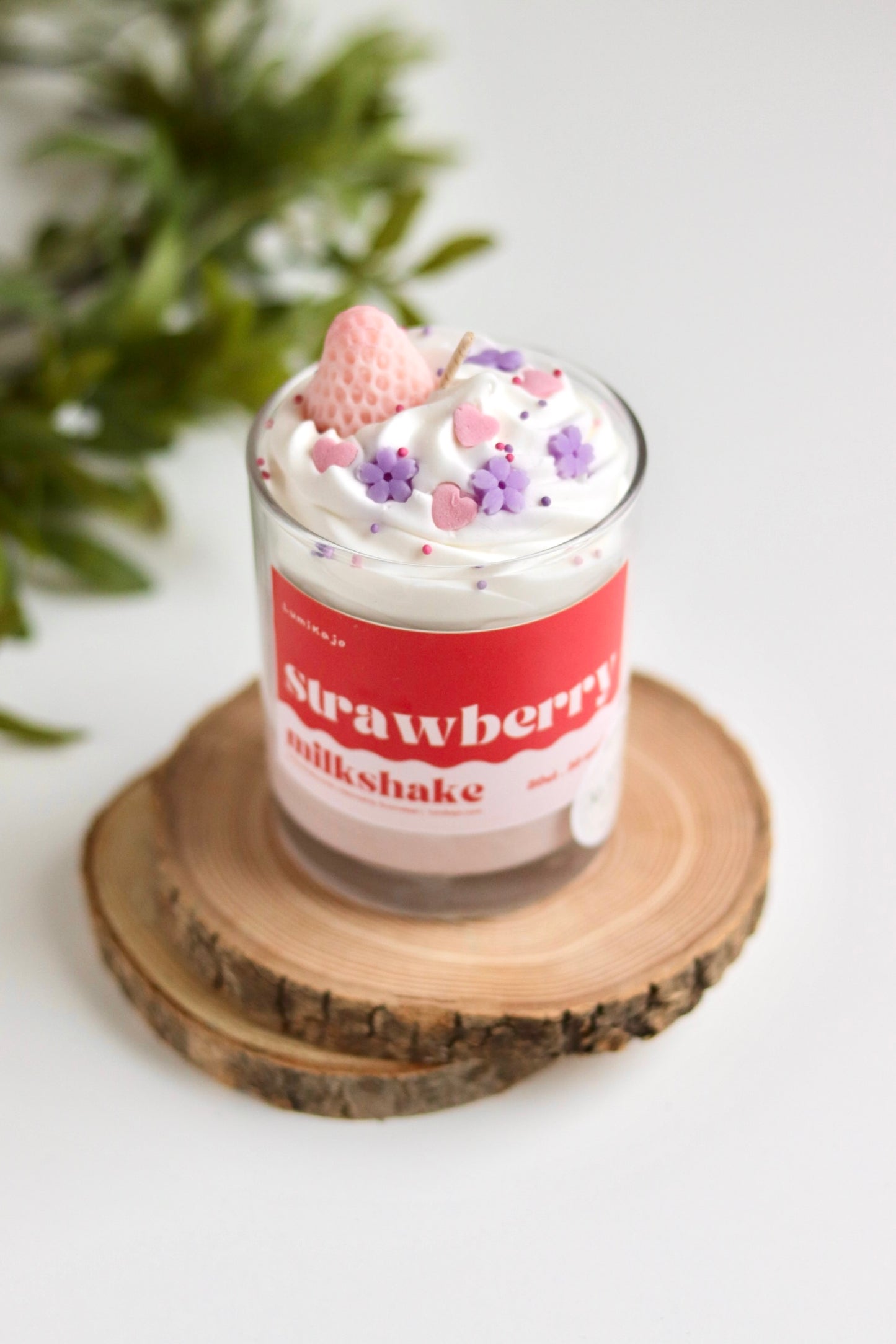 Strawberry Short Pie Candle