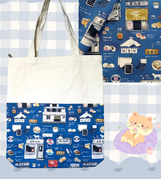 Japanese Tea Shop Tote Bag