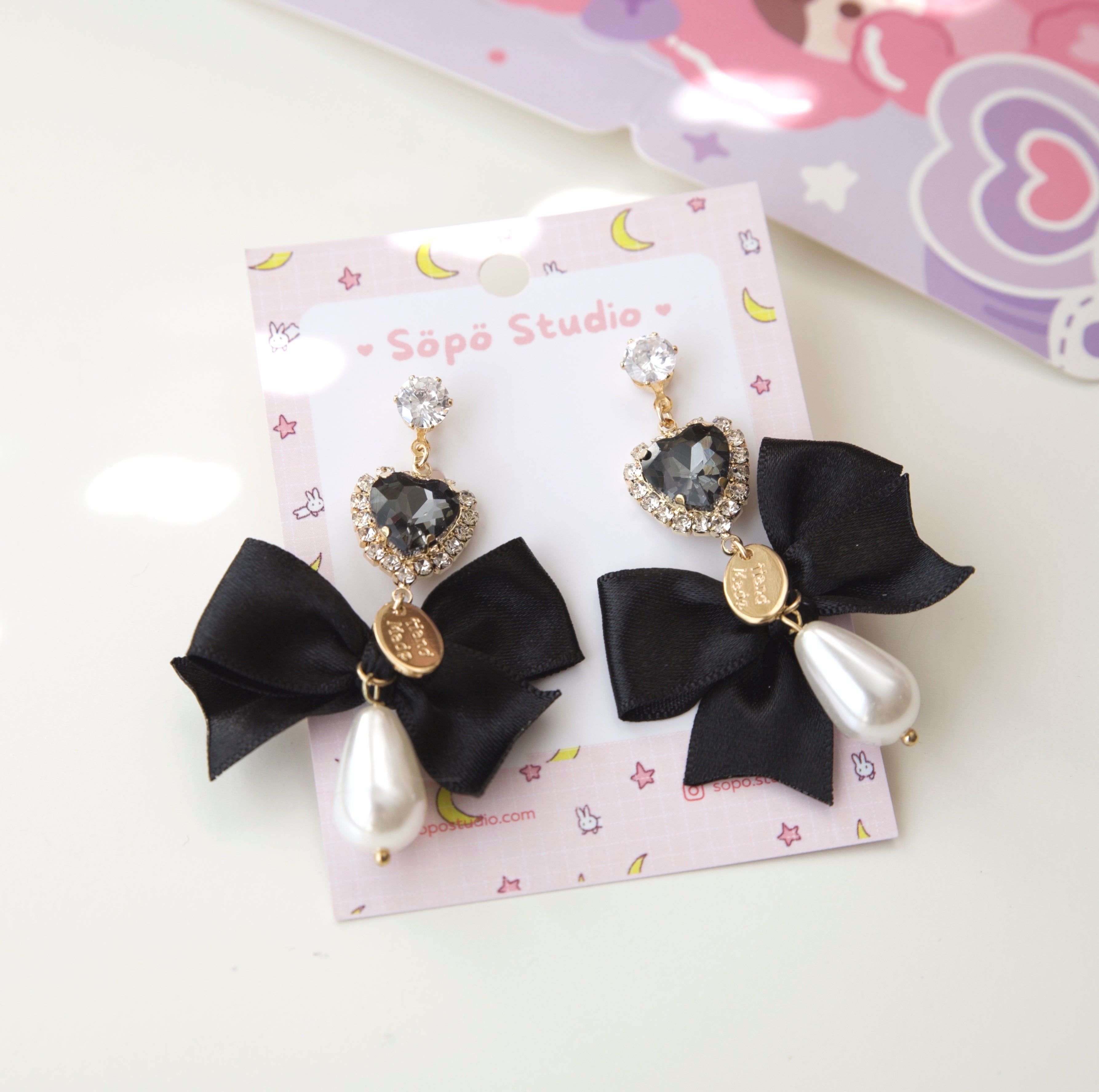 Cosmetic earrings on sale